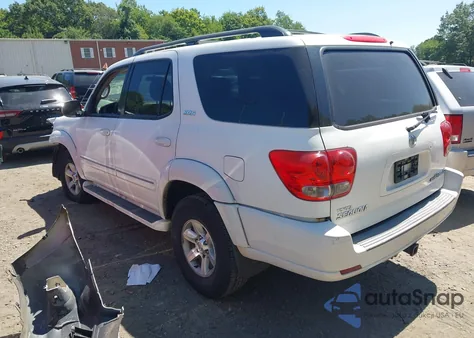 2006 Toyota Sequoia Sr5 V8 из США, поврежденный, VIN 5TDBT44A46S265438
